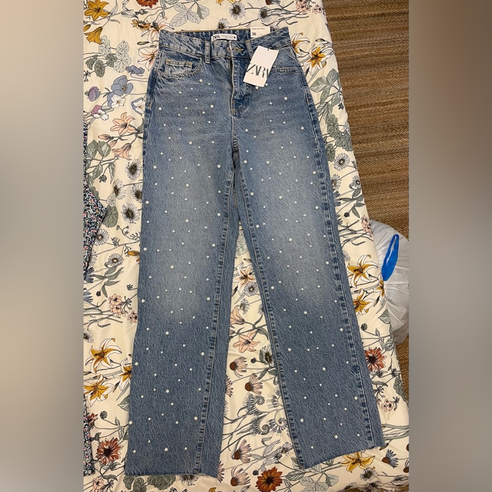 Zara Straight Ankle Lengh